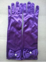 Детские перчатки Натали фиолетовые